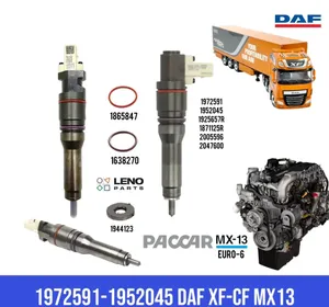 2127551 1865847 repair kit sleeve nozzles DAF XF-CF (106) MX-11 MX-13 Paccar | LENO — 2