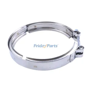 Turbocharger Exhaust V Band Clamp 186917 for Cummins Engine L10 N14 G855 Hyundai HL780-9 HL780-9A R480LC-9 R520LC-9 — 4