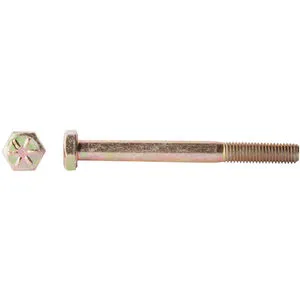 5/16"-24 x 3-1/2" Grade 8 Yellow Zinc Finish Hex Cap Screw