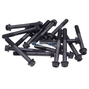 18Pcs Cylinder Head Bolt 19013-03450 for Kubota Engine V2403 V2203 V2003 — 3