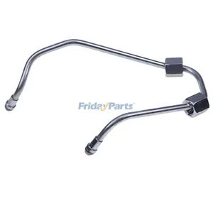 Injection Pipe 19077-53714 for Kubota Engine D1403 V2203 V2403 Excavator KX121-2 KX161-2 KX91-3 U35 U45S — 3