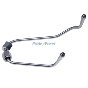 Injection Pipe 19077-53714 for Kubota Engine D1403 V2203 V2403 Excavator KX121-2 KX161-2 KX91-3 U35 U45S — 2