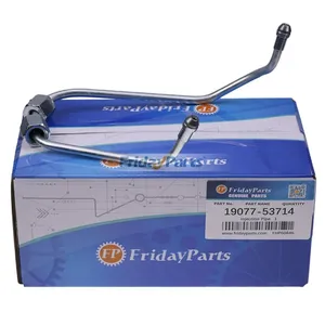 Injection Pipe 19077-53714 for Kubota Engine D1403 V2203 V2403 Excavator KX121-2 KX161-2 KX91-3 U35 U45S