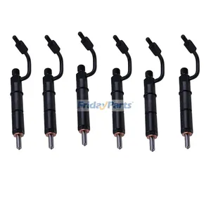 6Pcs Fuel Injector 193-2749 for Caterpillar CAT Engine 3064 3066 Excavator 311C 312C 320C