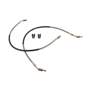 Front Left & Right Brake Hose Line 1930752 1930753 for Polaris ATV Magnum 325 425 500 Worker 335 500 — 3