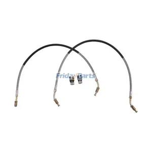 Front Left & Right Brake Hose Line 1930752 1930753 for Polaris ATV Magnum 325 425 500 Worker 335 500 — 4