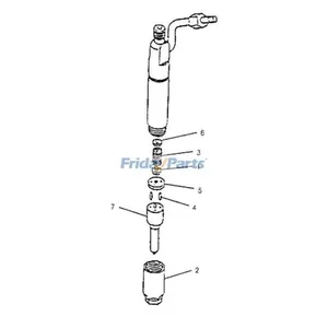 Fuel Injector 1932749 for Caterpillar Engine 3064 3066 Excavator CAT 311C 312C 320C — 5