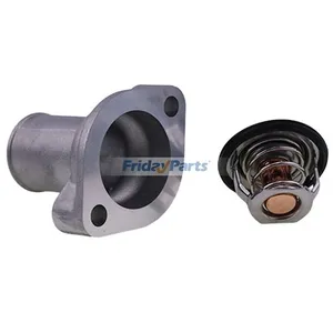 Thermostat & Cover 15321-73260 19434-73010 for Kubota Engine D1105 V1505… — 4