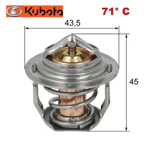 Термостат 71°C 19434-7301 за Kubota D1005, D1403, D1703, V1505, Z602