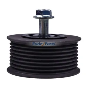 8 Groove Idler Pulley 197-9642 279-2589 for Caterpillar CAT C11 C13 C15 C7 C9.3 Engine 120M 140M 160M 725 730 770G 345C 345D 966D — 4