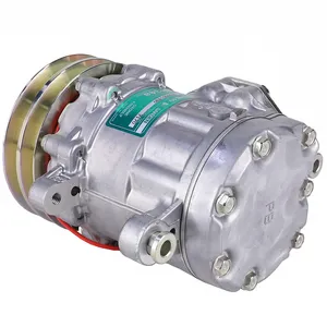 SD7B10 A/C Compressor SD7170 for Massey Ferguson 3315 3325 3330 3340 3350 3355 3425 3455 New Holland 675E 555E LB115 655E 575E Tractor