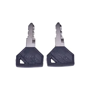 Ignition Key 198360-52160 LVA803606 for Yanmar Engine 3TNE74 John Deere Tractor 2210 2305 2320 2520 4010 4100 4110 4115 — 4