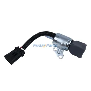 Fuel Shut Down Solenoid 1E231-60011 for Kubota Engine V2203 D722 D902 Z482 Tractor B1700D B2100D B2400D B7510D B7510DN B7510HSD — 7