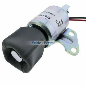 Fuel Shut Down Solenoid 1E231-60011 for Kubota Engine V2203 D722 D902 Z482 Tractor B1700D B2100D B2400D B7510D B7510DN B7510HSD — 2