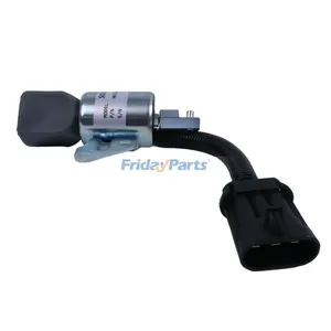 Fuel Shut Down Solenoid 1E231-60011 for Kubota Engine V2203 D722 D902 Z482 Tractor B1700D B2100D B2400D B7510D B7510DN B7510HSD — 5