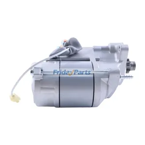 12V 9T Starter Motor 1E321-63010 for Kubota Engine D722 Bobcat Utility Vehicle 2200 2300 — 2