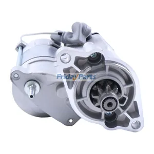 12V 9T Starter Motor 1E321-63010 for Kubota Engine D722 Bobcat Utility Vehicle 2200 2300