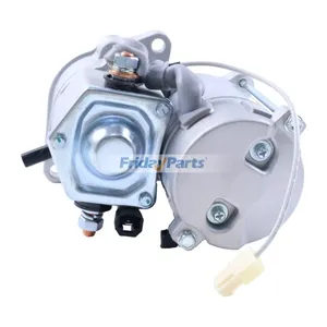 12V 9T Starter Motor 1E321-63010 for Kubota Engine D722 Bobcat Utility Vehicle 2200 2300 — 5
