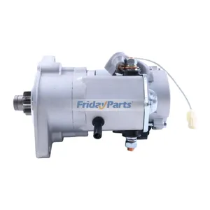 12V 9T Starter Motor 1E321-63010 for Kubota Engine D722 Bobcat Utility Vehicle 2200 2300 — 3