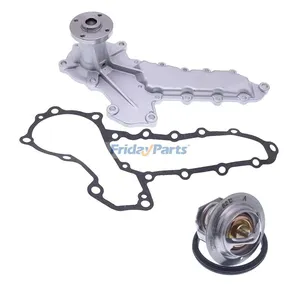 Water Pump 16412-73030 with Thermostat 1E401-73012 for Kubota Engine D1302 D1402…