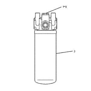 Hydraulic oil Filter / Filtre hydraulique de transmission — 4