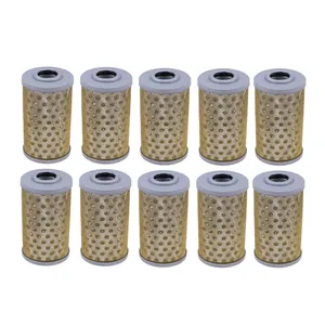 10 Pcs Fuel Filter 1G311-43380 for Kubota Engine D722 D782 D902 Z482 Z602 Tractor L M Series