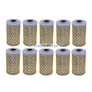 10 Pcs Fuel Filter 1G311-43380 for Kubota Engine D722 D782 D902 Z482 Z602 Tractor L M Series