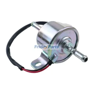 12V Electrical Fuel Lift Pump 1G639-52034 for Kubota ZD1011 ZD1021 ZD18 ZD18F ZD21 ZD21F ZD221 ZD321 ZD323 K-008 K008-3 KX018-4 KX41-3 U15 U17 — 3