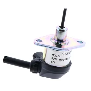Shutdown Stop Solenoid Valve 1G772-60014 fits Kubota Engine V3300 V3600 V3307 — 2