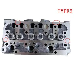 D722 Complete Cylinder Head for Kubota B7300HSD B7400HSD BX1800D BX1830D BX1850D BX1860D G1900 Bobcat 316 320 322 — 3