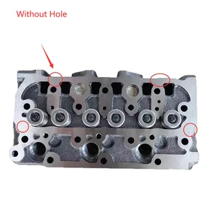Standard Overhaul Rebuild Kit & Complete Cylinder Head & Glow Plug for Kubota Engine D722 — 2