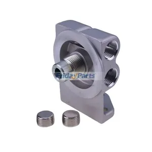 Fuel Filter Remote Mounting Base 1R-0750 1R-1712 for Caterpillar CAT Engine 3306 Motor Grader 120G 12G 12H 130G 140G 140H — 2