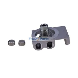 Fuel Filter Remote Mounting Base 1R-0750 1R-1712 for Caterpillar CAT Engine 3306 Motor Grader 120G 12G 12H 130G 140G 140H — 3