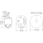 Air Spring Rolling Lobe - 9875, 3541731C1 — 3