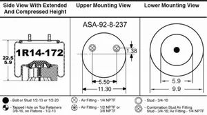 Bolsa De Aire Goodyear 1R14-172 — 2