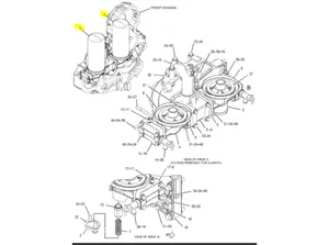 Original Caterpillar 966H Motorölfilter 1R-1808 u.a. für 972H, 980C, 980F — 4