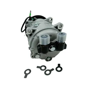 24V 2 Grooves 125mm TM16 A/C Compressor 103-56074 for Valeo — 3