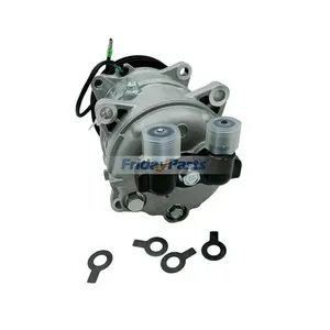 24V 2 Grooves 125mm TM16 A/C Compressor 103-56074 for Valeo — 3