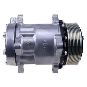 SD7H15 A/C Compressor 82016158 for CASE Tractor MXM120 MXM130 MXM140 MXM155 MXM175 MXM190 — 3