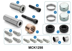 MVP Air Disc Brake - Hardware Compatible with Meritor MCK1298