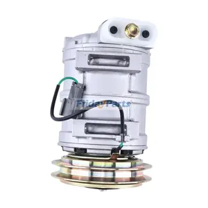 DKS15CH A/C Compressor 203-979-6830 for Komatsu Excavator PC100-6 PC120-6 PC130-6 PC200-6Z PC450-6Z — 3