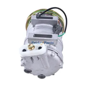 DKS15CH A/C Compressor 203-979-6830 for Komatsu Excavator PC100-6 PC120-6 PC130-6 PC200-6Z PC450-6Z — 5