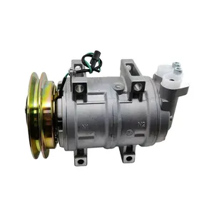 DKS15CH A/C Compressor 203-979-6830 for Komatsu Excavator PC100-6 PC120-6 PC130-6 PC200-6Z PC450-6Z — 4