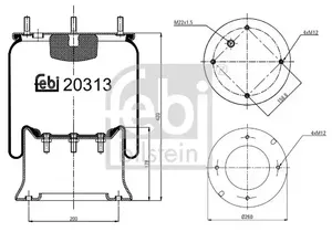 ROR SAF WEWWLER HENDRICKSON AIRBAG (METAL PISTON-FEBI)