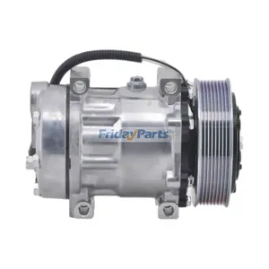 12V 8PK 130mm 7H15 A/C Compressor 20370290 21349570 for Volvo Truck VNL — 4