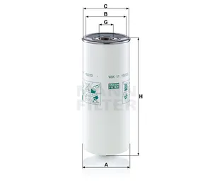 Kraftstofffilter Original MANN-FILTER WDK11102/23 — 2