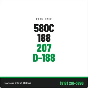 Case Fuel Injector 580C 20671 A140829 — 3