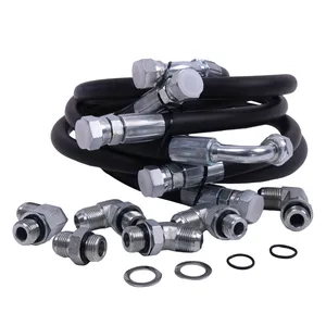 Allison Transmission Cooler Lines With Adapters 20835123 for Duramax Engine LLY LBZ LMM 6.6L Chevrolet GMC 2006-2010 — 4