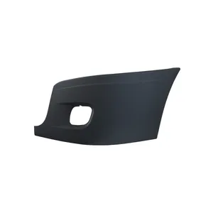 20848-UP BUMPER END COVER WITH FOG LIGHT HOLE FOR 2008-2017 FREIGHTLINER CASCADIA - DRIVER — 2
