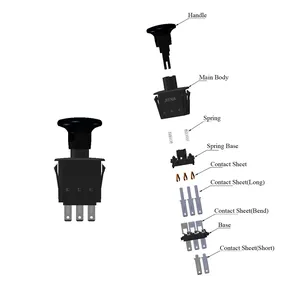 PTO Switch for Craftsman Ariens 582107601 21546196 AYP140404 146283 154959 154963 169416 169417 174651 174652 174653 191231 — 3